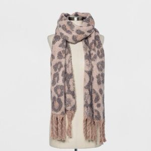 Animal print scarf